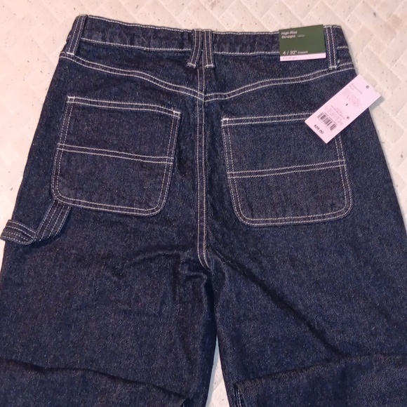 NWTS Easy Ridgid High Rise Jeans Dark Denim size 4 - Picture 4 of 5